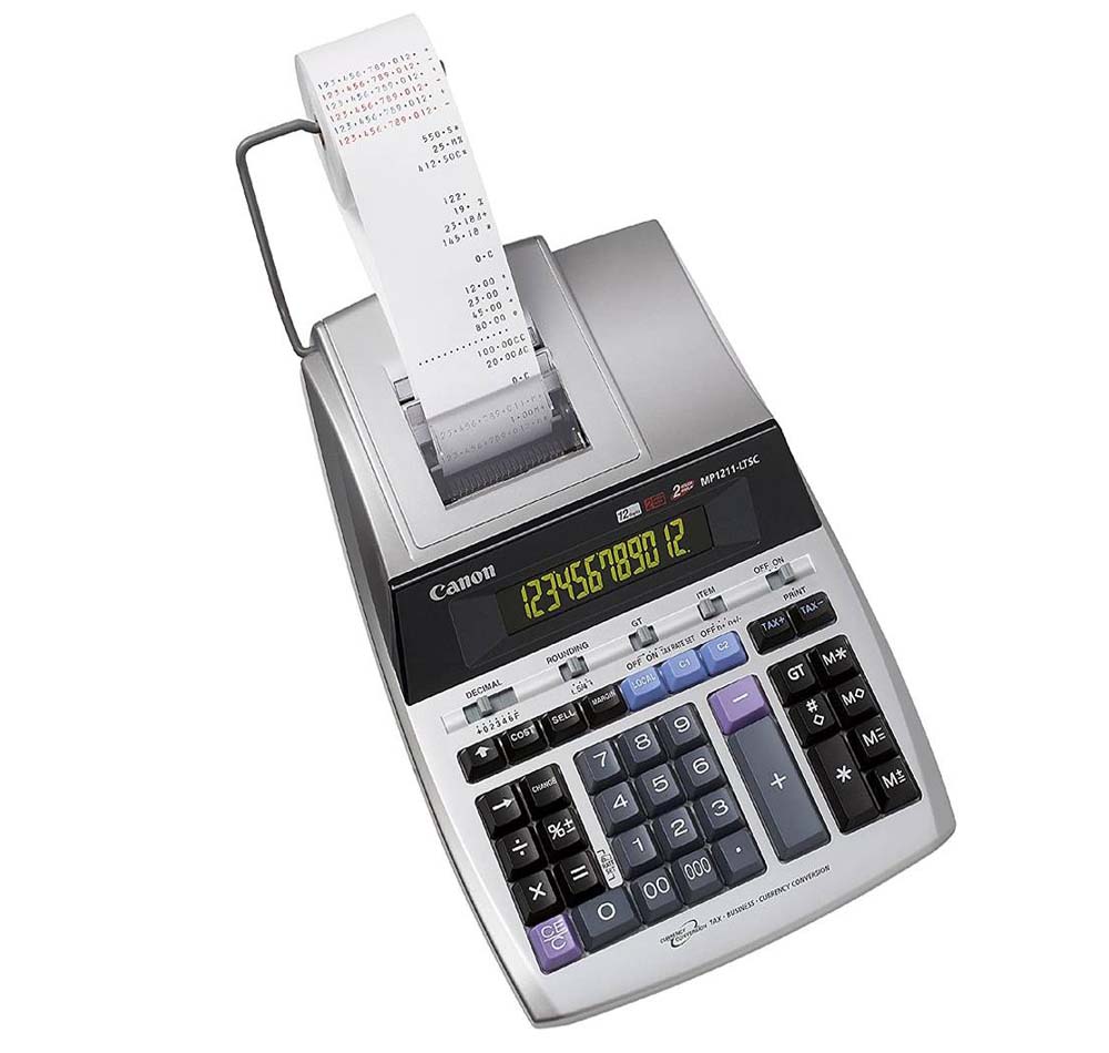 Calculadora con impresora Canon MP1211-LTSC