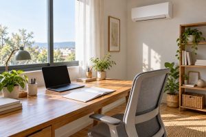 Cómo climatizar tu zona de estudio para mejorar la concentración: temperatura, humedad y ventilación