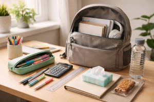 Qué llevar en la mochila para un día de exámenes: checklist por etapas (ESO, Bachillerato y uni)